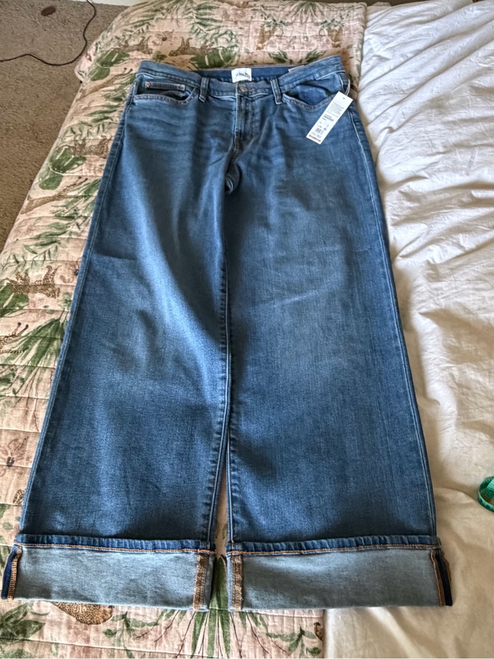 Hudson Rosalie Napa Wide Leg Ankle Jean